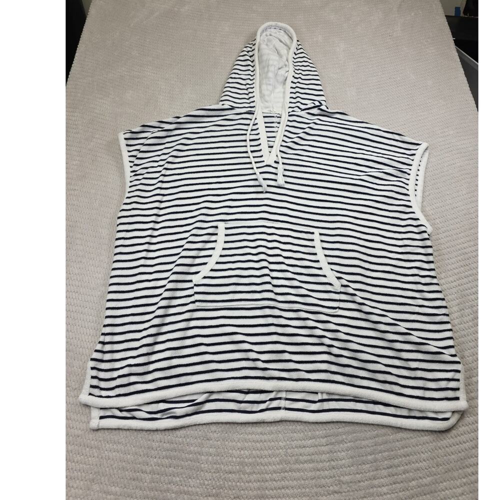 Gap Cover Up Womens 2X Terry Cloth Hooded Oversized Bathing Suit Cover Up